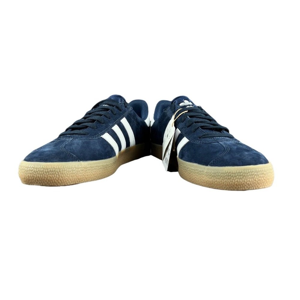 Adidas Men's Gazelle Adv Navy Blue White Gum Shoes H04905 Sizes 8 - 12 - Picture 8 of 9